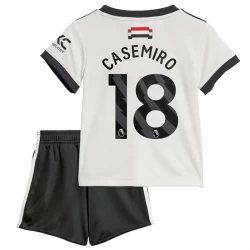 Børn Manchester United Fodboldtrøjer Casemiro #18 2024-25 Tredjesæt