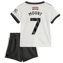 Børn Manchester United Fodboldtrøjer Mason Mount #7 2024-25 Tredjesæt