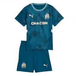 Børn Olympique de Marseille Fodboldsæt 2024-25 Udebanetrøje