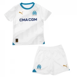 Børn Olympique de Marseille Fodboldtrøjer 2023-24 Hjemmebanesæt