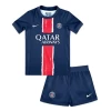 Børn Paris Saint-Germain PSG Kylian Mbappé #7 Fodboldtrøjer 2024-25 Hjemmebanesæt