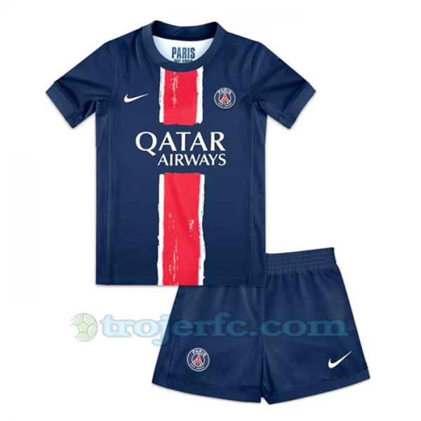 Børn Paris Saint-Germain PSG Fodboldtrøjer 2024-25 Hjemmebanesæt