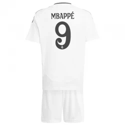 Børn Real Madrid Mbappe #9 Fodboldtrøjer 2024-25 Hjemmebanesæt