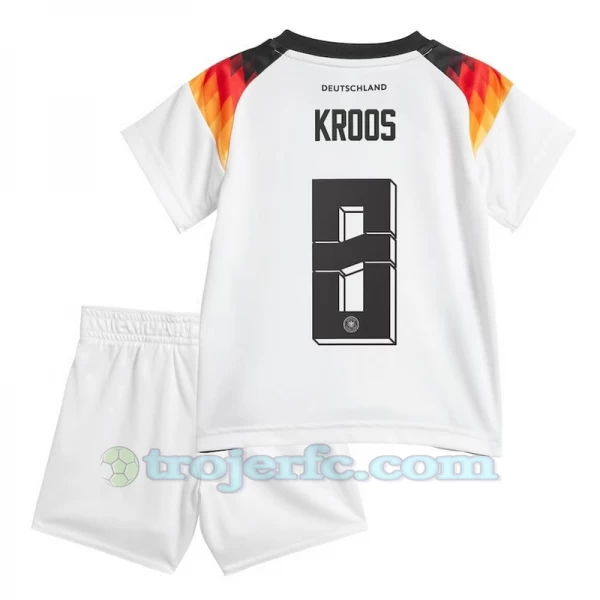 Børn Toni Kroos #8 Tyskland Fodboldsæt EM 2024 Hjemmebanetrøje