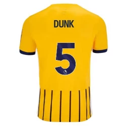 Brighton Hove Albion Fodboldtrøjer 2024-25 Dunk #5 Udebanetrøje Mænd