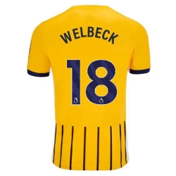 Brighton Hove Albion Fodboldtrøjer 2024-25 Welbeck #18 Udebanetrøje Mænd