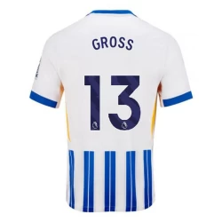 Brighton Hove Albion Gross #13 Fodboldtrøjer 2024-25 Hjemmebanetrøje Mænd