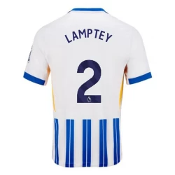 Brighton Hove Albion Lamptey #2 Fodboldtrøjer 2024-25 Hjemmebanetrøje Mænd