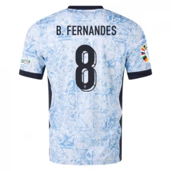 Bruno Fernandes #8 Portugal Fodboldtrøjer EM 2024 Udebanetrøje Mænd