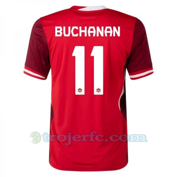 Buchanan #11 Canada Fodboldtrøjer Copa America 2024 Hjemmebanetrøje Mænd