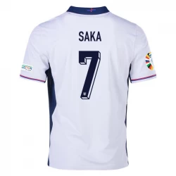 Bukayo Saka #7 England Fodboldtrøjer EM 2024 Hjemmebanetrøje Mænd