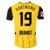 BVB Borussia Dortmund Brandt #19 Fodboldtrøjer 2024-25 Hjemmebanetrøje Mænd