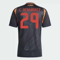 C. Hernandez #29 Colombia Fodboldtrøjer Copa America 2024 Udebanetrøje Mænd