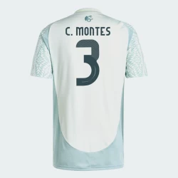 C. Montes #3 Mexico Fodboldtrøjer Copa America 2024 Udebanetrøje Mænd