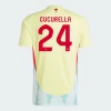 Carvajal #2 Spanien Fodboldtrøjer EM 2024 Udebanetrøje Mænd