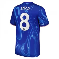 Chelsea FC Enzo Fernández #8 Fodboldtrøjer 2024-25 Hjemmebanetrøje Mænd