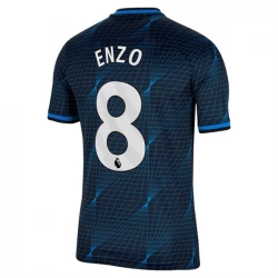Chelsea FC Fodboldtrøjer 2023-24 Enzo Fernández #8 Udebanetrøje Mænd