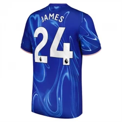 Chelsea FC James Rodríguez #24 Fodboldtrøjer 2024-25 Hjemmebanetrøje Mænd