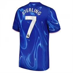 Chelsea FC Raheem Sterling #7 Fodboldtrøjer 2024-25 Hjemmebanetrøje Mænd