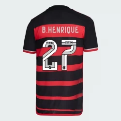 CR Flamengo B. Henrique #27 Fodboldtrøjer 2024-25 Hjemmebanetrøje Mænd