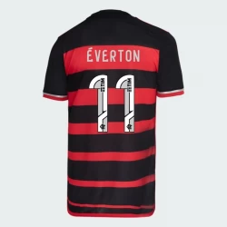 CR Flamengo Everton Soares #11 Fodboldtrøjer 2024-25 Hjemmebanetrøje Mænd