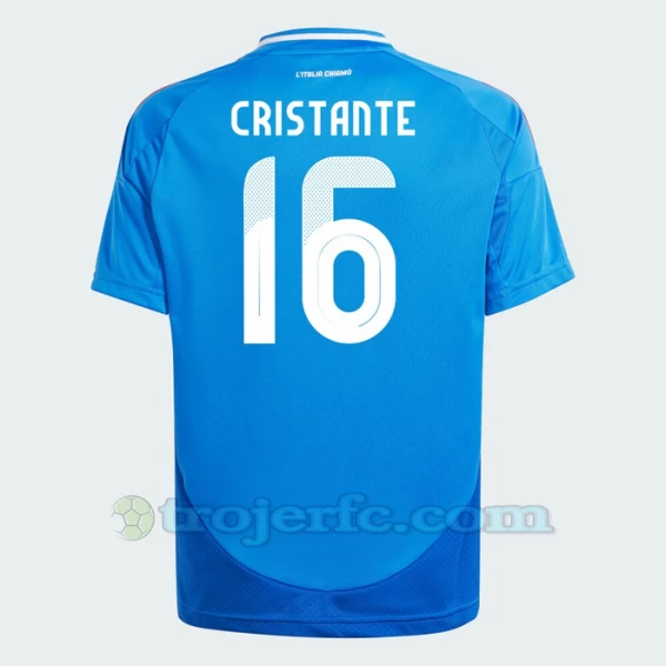 Cristante #16 Italien Fodboldtrøjer EM 2024 Hjemmebanetrøje Mænd