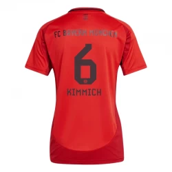 Dame FC Bayern München Joshua Kimmich #6 Fodboldtrøjer 2024-25 Hjemmebanetrøje