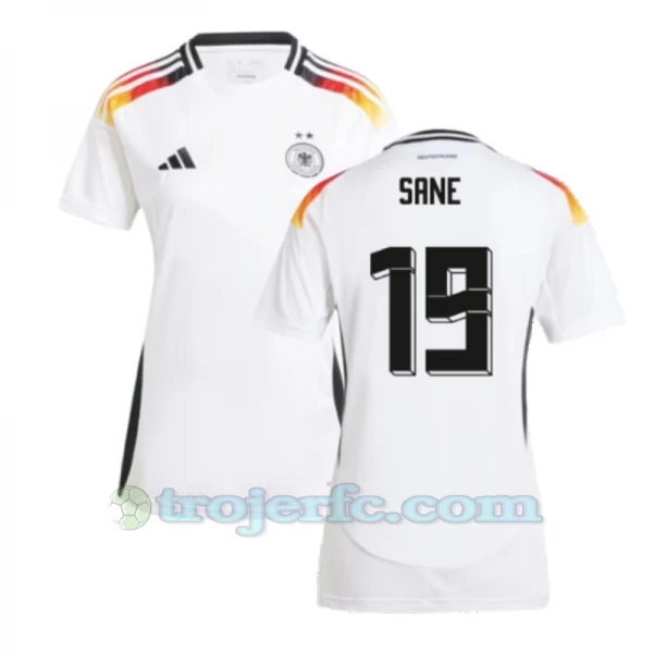 Dame Leroy Sané #19 Tyskland Fodboldtrøjer EM 2024 Hjemmebanetrøje
