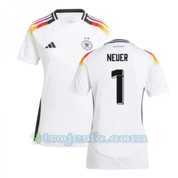 Dame Manuel Neuer #1 Tyskland Fodboldtrøjer EM 2024 Hjemmebanetrøje