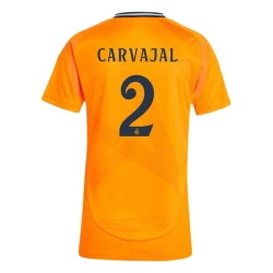 Dame Real Madrid Fodboldtrøjer 2024-25 Carvajal #2 Udebanetrøje