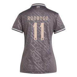 Dame Real Madrid Fodboldtrøjer Rodrygo #11 2024-25 Tredjetrøje