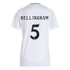 Dame Real Madrid Jude Bellingham #5 Fodboldtrøjer 2024-25 Hjemmebanetrøje