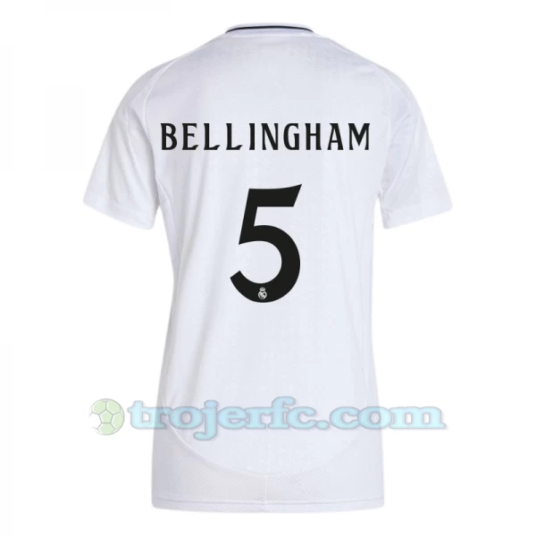 Dame Real Madrid Jude Bellingham #5 Fodboldtrøjer 2024-25 Hjemmebanetrøje