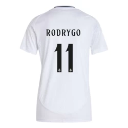 Dame Real Madrid Rodrygo #11 Fodboldtrøjer 2024-25 Hjemmebanetrøje