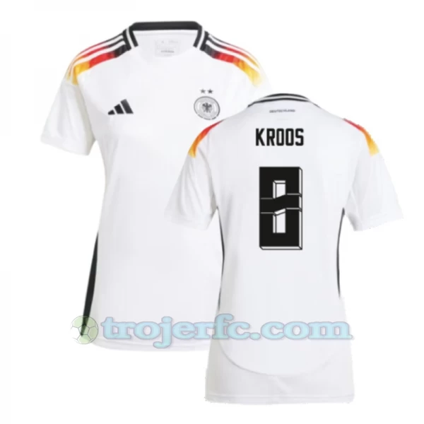 Dame Toni Kroos #8 Tyskland Fodboldtrøjer EM 2024 Hjemmebanetrøje
