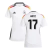 Dame Wirtz #17 Tyskland Fodboldtrøjer EM 2024 Hjemmebanetrøje
