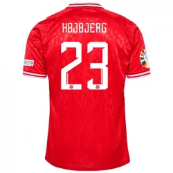 Danmark Hojbjerg #23 Fodboldtrøjer 2024 Hjemmebanetrøje Mænd