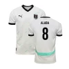 David Alaba #8 Østrig Fodboldtrøjer EM 2024 Udebanetrøje Mænd
