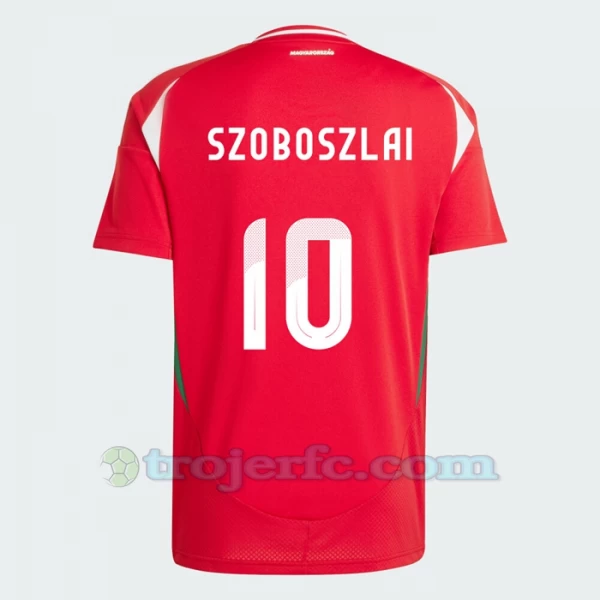 Dominik Szoboszlai #10 Ungarn Fodboldtrøjer EM 2024 Hjemmebanetrøje Mænd