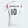Dominik Szoboszlai #10 Ungarn Fodboldtrøjer EM 2024 Udebanetrøje Mænd