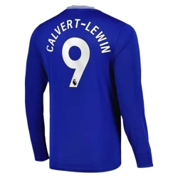 Everton FC Calvert-Lewin #9 Fodboldtrøjer 2024-25 Hjemmebanetrøje Mænd Lange Ærmer