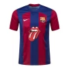 FC Barcelona Fodboldtrøjer 2023-24 Rolling Stones Hjemmebanetrøje Mænd