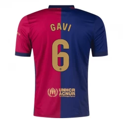 FC Barcelona Gavi #6 Fodboldtrøjer 2024-25 Hjemmebanetrøje Mænd