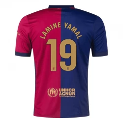 FC Barcelona Lamine Yamal #19 Fodboldtrøjer 2024-25 Hjemmebanetrøje Mænd