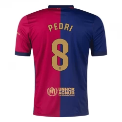 FC Barcelona Pedri #8 Fodboldtrøjer 2024-25 Hjemmebanetrøje Mænd