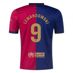 FC Barcelona Robert Lewandowski #9 Fodboldtrøjer 2024-25 Hjemmebanetrøje Mænd