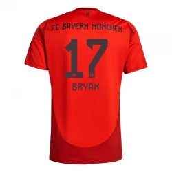 FC Bayern München Bryan #17 Fodboldtrøjer 2024-25 Hjemmebanetrøje Mænd