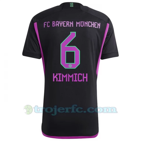 FC Bayern München Fodboldtrøjer 2023-24 Joshua Kimmich #6 Udebanetrøje Mænd