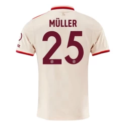 FC Bayern München Fodboldtrøjer Muller #25 2024-25 Tredjetrøje Mænd