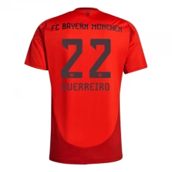 FC Bayern München Guerreiro #22 Fodboldtrøjer 2024-25 Hjemmebanetrøje Mænd